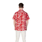 Replay Red Cotton Shortsleeve Shirt