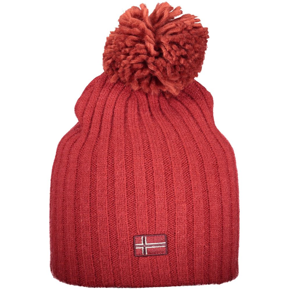 Norway 1963 Red Polyester Women Hat
