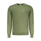 Accademia Militare Green Cotton Men Sweater