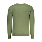 Accademia Militare Green Cotton Men Sweater