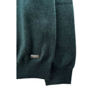 Baldinini Trend Green Cashmere Men Sweater