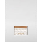 Michael Kors Beige Pvc Cardholder