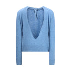 Marni Light Blue Cashmere Sweatshirt