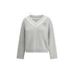 Brunello Cucinelli White Cotton Sweatshirt
