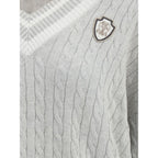 Brunello Cucinelli White Cotton Sweatshirt