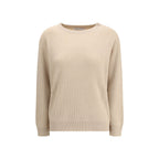 Brunello Cucinelli Beige Cashmere Cashmere Sweater