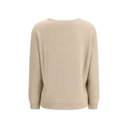 Brunello Cucinelli Beige Cashmere Cashmere Sweater