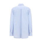 The Row Light Blue Cotton Shirt