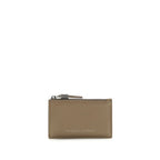Brunello Cucinelli Beige Calf Leather Bos Taurus Wallet
