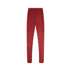 Marine Serre Red Polyamide Socks