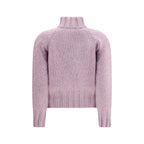 Magda Butrym Purple Cashmere Cardigan