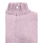 Magda Butrym Purple Cashmere Cardigan