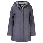 K-WAY Blue Polyamide Jackets & Coat