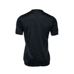 Dolce & Gabbana Dark Blue Silk Crew Neck Short Sleeve T-shirt
