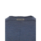 Dolce & Gabbana Blue Silk Sweatshirt