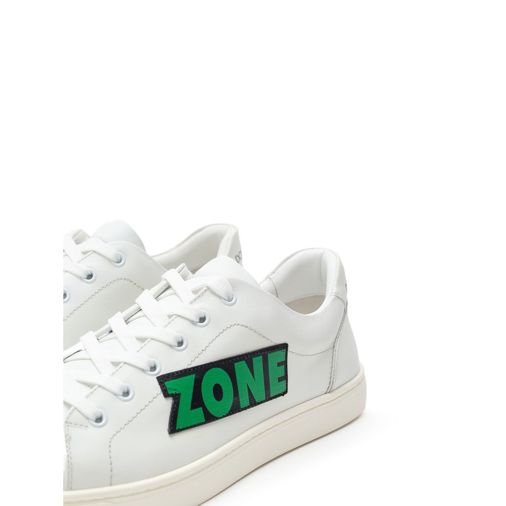 Dolce & Gabbana Bordeaux Leather Low Top Sneakers