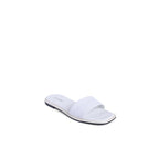 Calvin Klein White Recycled Polyester Sandals