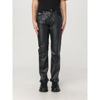 Versace Jeans Black Leather Pants