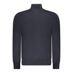 Hugo Boss Blue Cotton Men Sweater