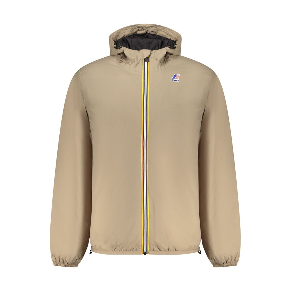 K-WAY Beige Polyamide Jackets & Coat