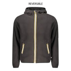 K-WAY Black Polyester Jackets & Coat