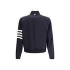 Thom Browne Blue Wool Bomber