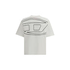 Diesel White Cotton T-Shirt