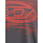 Diesel Black Cotton T-Shirt