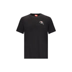 Diesel Black Cotton T-Shirt