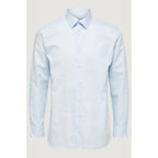 Selected Blue Cotton Dress Shirt