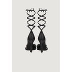 Aniye By Black Leather High Heel Pumps