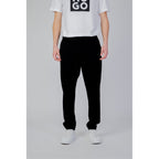 Hugo Boss Black Polyester Casual Pants