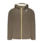 K-WAY Brown Polyamide Men Jacket
