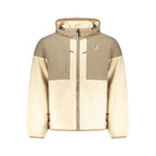 K-WAY Beige Polyamide Men Jacket
