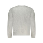 K-WAY Gray Cotton Men Sweater