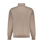 K-WAY Brown Wool Men Sweater
