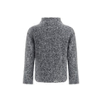 Diesel Gray Wool Sweater