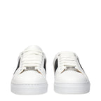 Philipp Plein White Leather Sneakers
