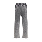 Diesel Gray Cotton Casual Pants