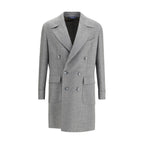 Gi Capri Gray Fleece Wool Coat