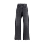 Margiela Black Cotton High-Waisted Jean