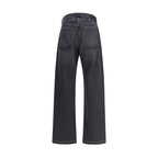 Margiela Black Cotton High-Waisted Jean