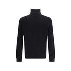 Aragona Cashmere Black Merino Wool Turtleneck