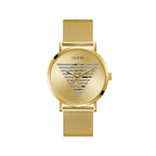 Guess Gold Stainless Steel Dress Watch