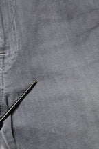 CYCLE Gray Tattered Mid Waist Men Straight Denim Trouser Jeans