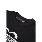 Love Moschino Black Cotton Sweatshirt