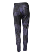 Alexander McQueen Multicolor Patterned Tapered Fit Men Pants