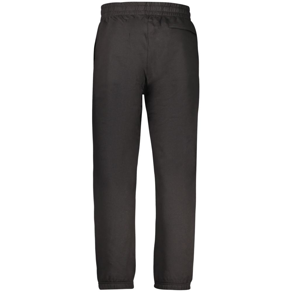 Calvin Klein Black Cotton Men's Sports Trouser
