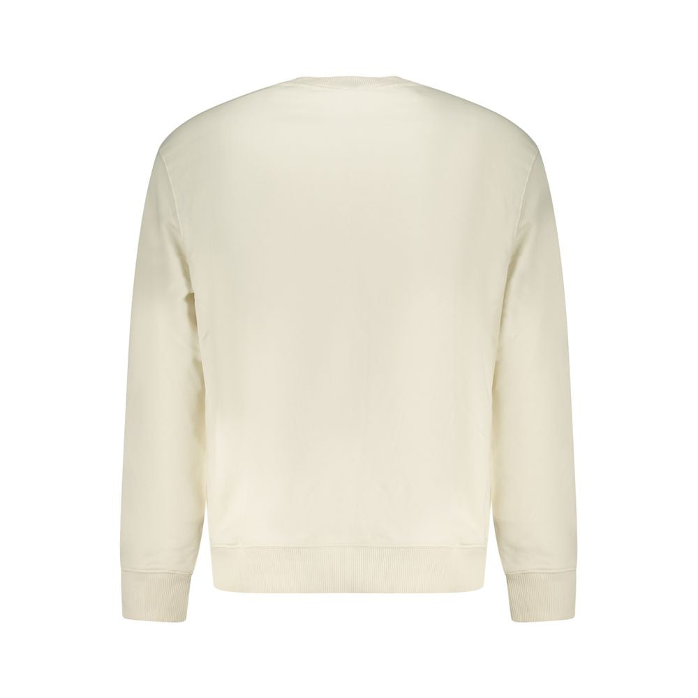 Calvin Klein White Cotton Sweatshirt