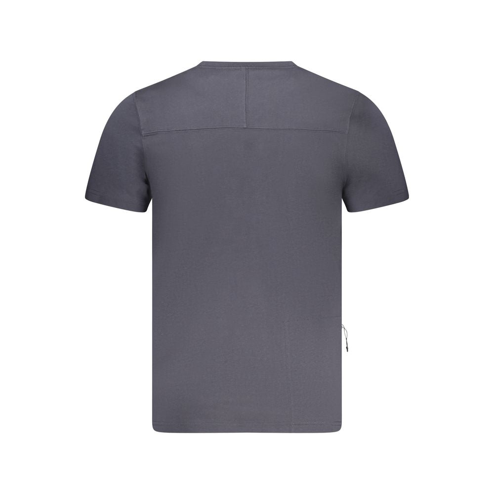 K-WAY Blue Cotton T-Shirt